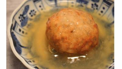 れんこんもちの揚げだし