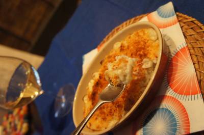 ご飯のグラタン