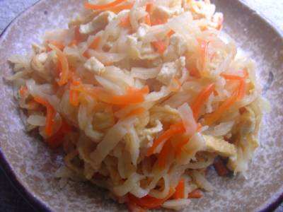 切り干し大根の炊いたん