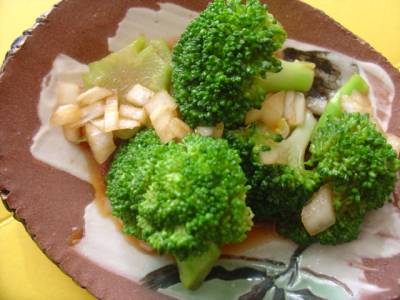 ブロッコリのオニオンドレッシング