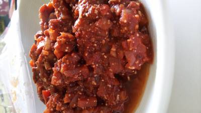 根菜ソースのパスタ