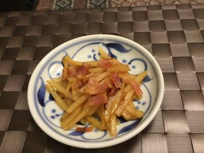 じゃがいものきんぴら