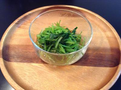 香り野菜のわさびあえ