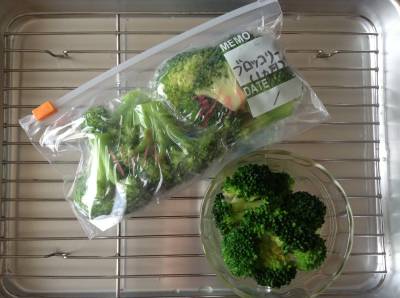 冷凍ゆで花野菜