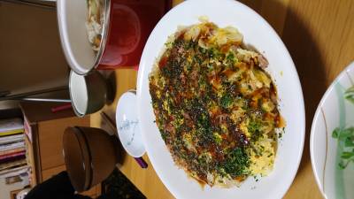 春キャベツの豚平焼き風