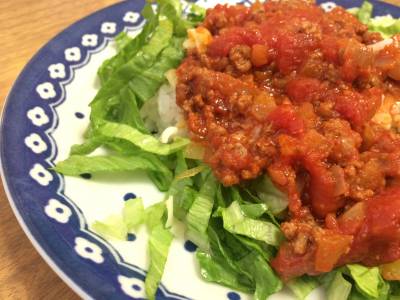 簡単タコライス