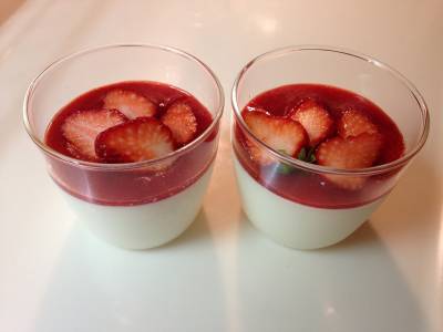 シンプル牛乳プリン