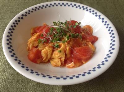 卵とトマトの炒め物