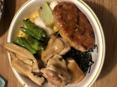 つくねの甘辛焼き