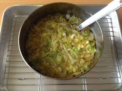 春キャベツのだし酢