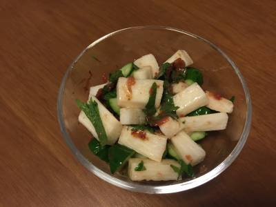 長芋の梅おかかあえ