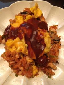 しょうがオムライス