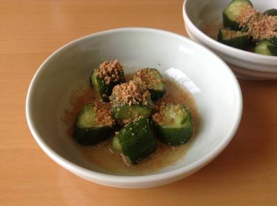 きゅうりのからし漬け