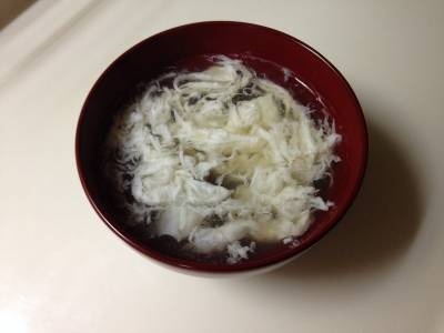 卵白のスープ