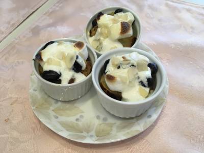 さつまいものマシュマログラタン