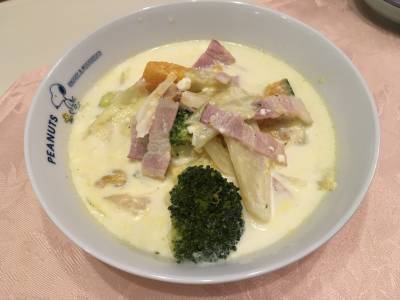 野菜のクリームスープ