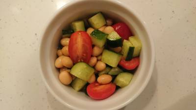 大豆のサラダ カレー風味