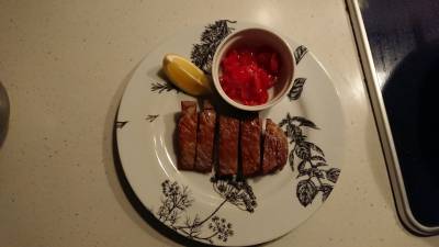 塩豚のソテー マッシュポテト添え