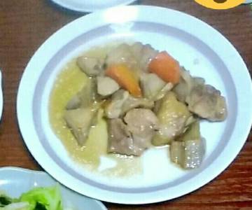 フライパン筑前煮