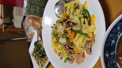 シャッキリ野菜炒（いた）め