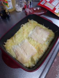 ご飯のグラタン