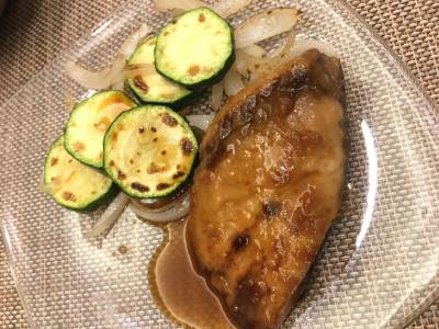 ぶりの照り焼き