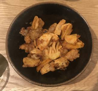 新たけのこの酢豚