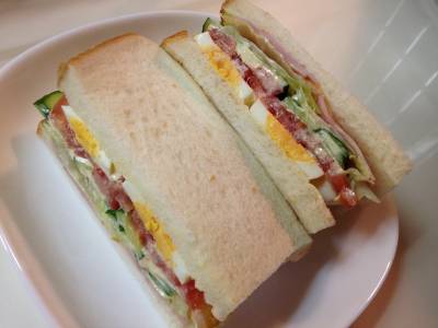 フォカッチャサンド