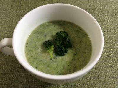 じゃがいもとブロッコリーのポタージュ
