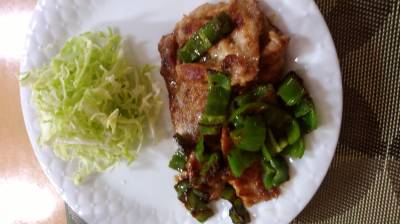 豚のしょうが焼き