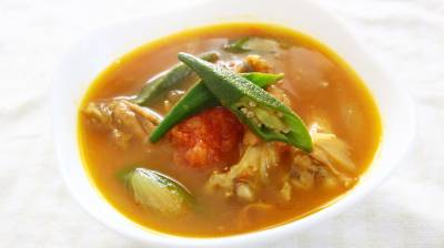 鶏手羽の簡単スープカレー