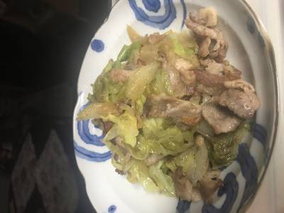 伝説の肉野菜炒め
