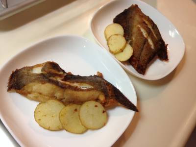 かれいの竜田揚げ