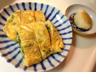 しらすの卵焼き