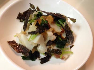 かまぼこのみぞれあえ