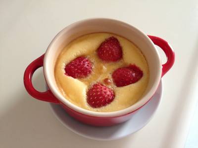 いちごのフラン