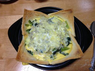 しらすのキッシュ風