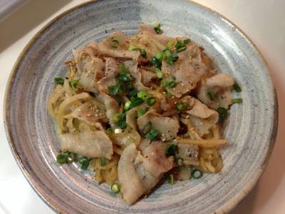 大根のしょうがじょうゆ炒め