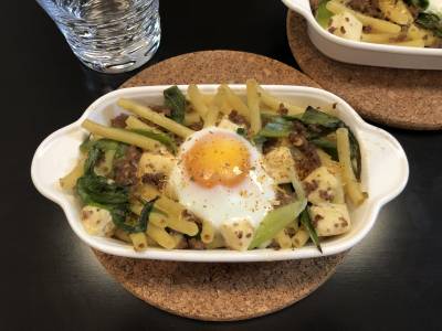 肉豆腐マカロニグラタン