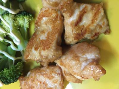 鶏むね肉のしょうが焼き