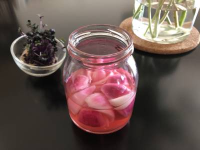 紫たまねぎのピクルス