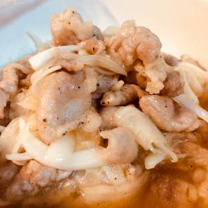 新たまねぎと豚肉の南蛮漬け