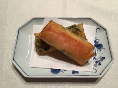 セロリの春巻