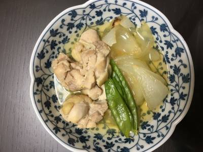 鶏肉とたまねぎの煮物