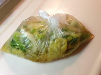 春キャベツのだし酢