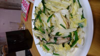 じゃこキャベツ炒め