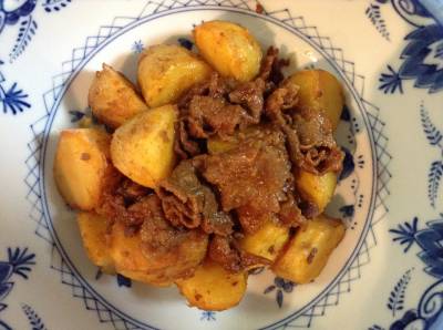 新じゃがのうま辛煮っころがし