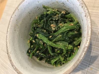 ほうれんそうのナムル