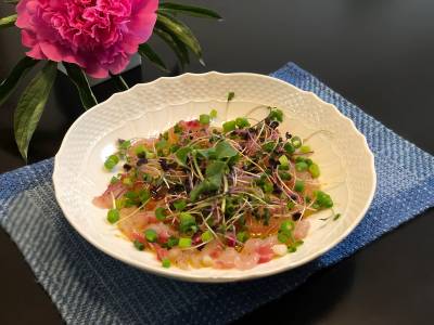 まだいのカルパッチョ