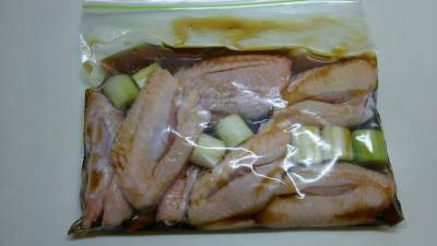 冷凍鶏手羽先(鶏手羽先の黒酢煮)
